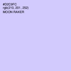 #D2C9FC - Moon Raker Color Image