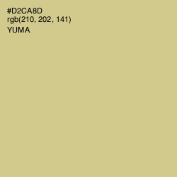 #D2CA8D - Yuma Color Image