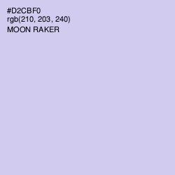 #D2CBF0 - Moon Raker Color Image