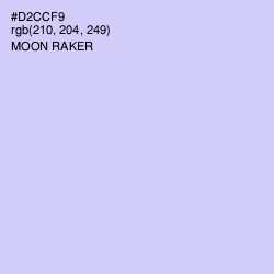 #D2CCF9 - Moon Raker Color Image