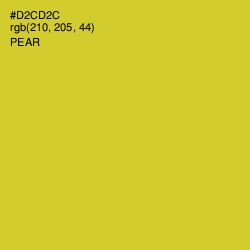 #D2CD2C - Pear Color Image