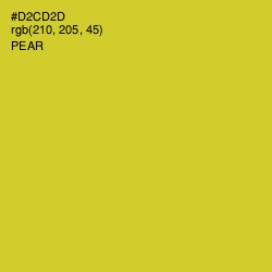 #D2CD2D - Pear Color Image