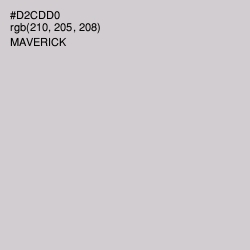 #D2CDD0 - Maverick Color Image