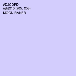 #D2CDFD - Moon Raker Color Image