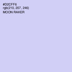 #D2CFF6 - Moon Raker Color Image