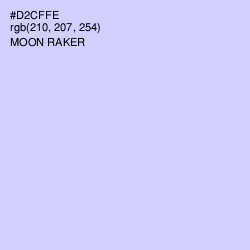 #D2CFFE - Moon Raker Color Image