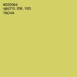#D2D066 - Tacha Color Image
