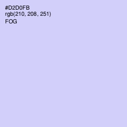 #D2D0FB - Fog Color Image
