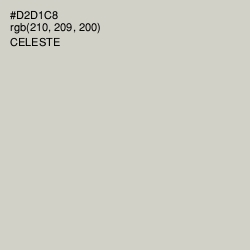 #D2D1C8 - Celeste Color Image