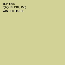 #D2D296 - Winter Hazel Color Image