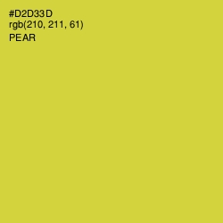 #D2D33D - Pear Color Image