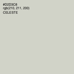 #D2D3C8 - Celeste Color Image