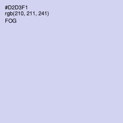 #D2D3F1 - Fog Color Image