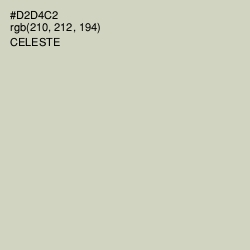 #D2D4C2 - Celeste Color Image