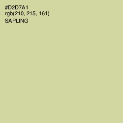 #D2D7A1 - Sapling Color Image