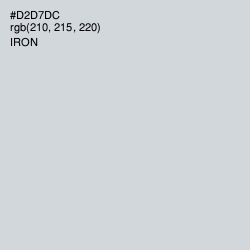 #D2D7DC - Iron Color Image