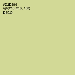 #D2D896 - Deco Color Image