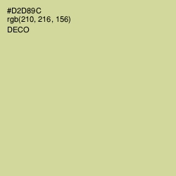 #D2D89C - Deco Color Image