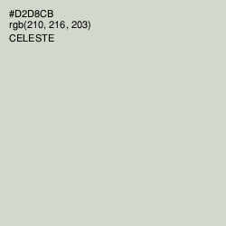 #D2D8CB - Celeste Color Image