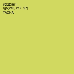 #D2D961 - Tacha Color Image