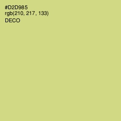 #D2D985 - Deco Color Image