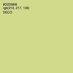 #D2D98B - Deco Color Image