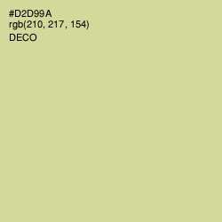 #D2D99A - Deco Color Image