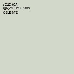 #D2D9CA - Celeste Color Image