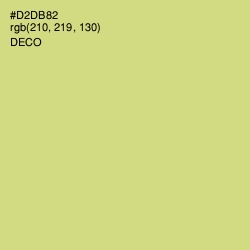 #D2DB82 - Deco Color Image