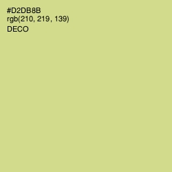 #D2DB8B - Deco Color Image