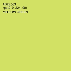 #D2E063 - Yellow Green Color Image