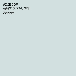 #D2E0DF - Zanah Color Image