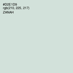 #D2E1D9 - Zanah Color Image