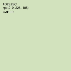 #D2E2BC - Caper Color Image