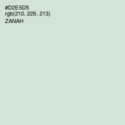 #D2E5D5 - Zanah Color Image