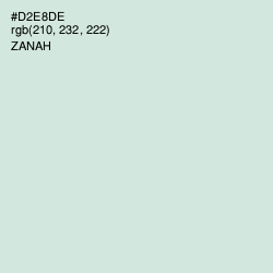 #D2E8DE - Zanah Color Image