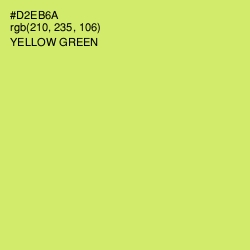 #D2EB6A - Yellow Green Color Image