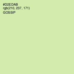 #D2EDAB - Gossip Color Image