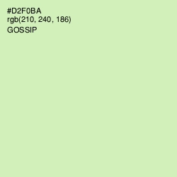 #D2F0BA - Gossip Color Image