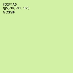 #D2F1A5 - Gossip Color Image