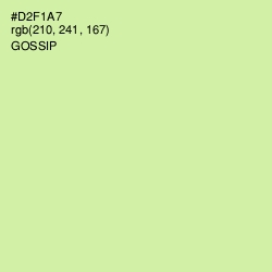 #D2F1A7 - Gossip Color Image