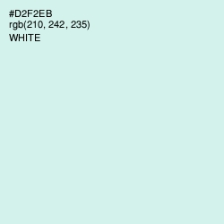 #D2F2EB - Granny Apple Color Image