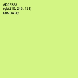 #D2F583 - Mindaro Color Image