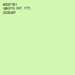 #D2F7B1 - Gossip Color Image