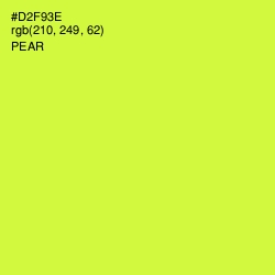#D2F93E - Pear Color Image