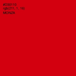 #D30110 - Monza Color Image