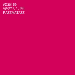 #D30159 - Razzmatazz Color Image