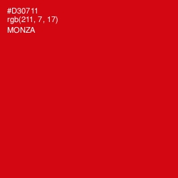 #D30711 - Monza Color Image