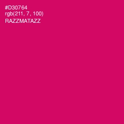 #D30764 - Razzmatazz Color Image