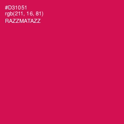 #D31051 - Razzmatazz Color Image